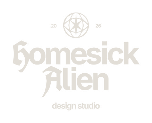 Homesick Alien — design studio